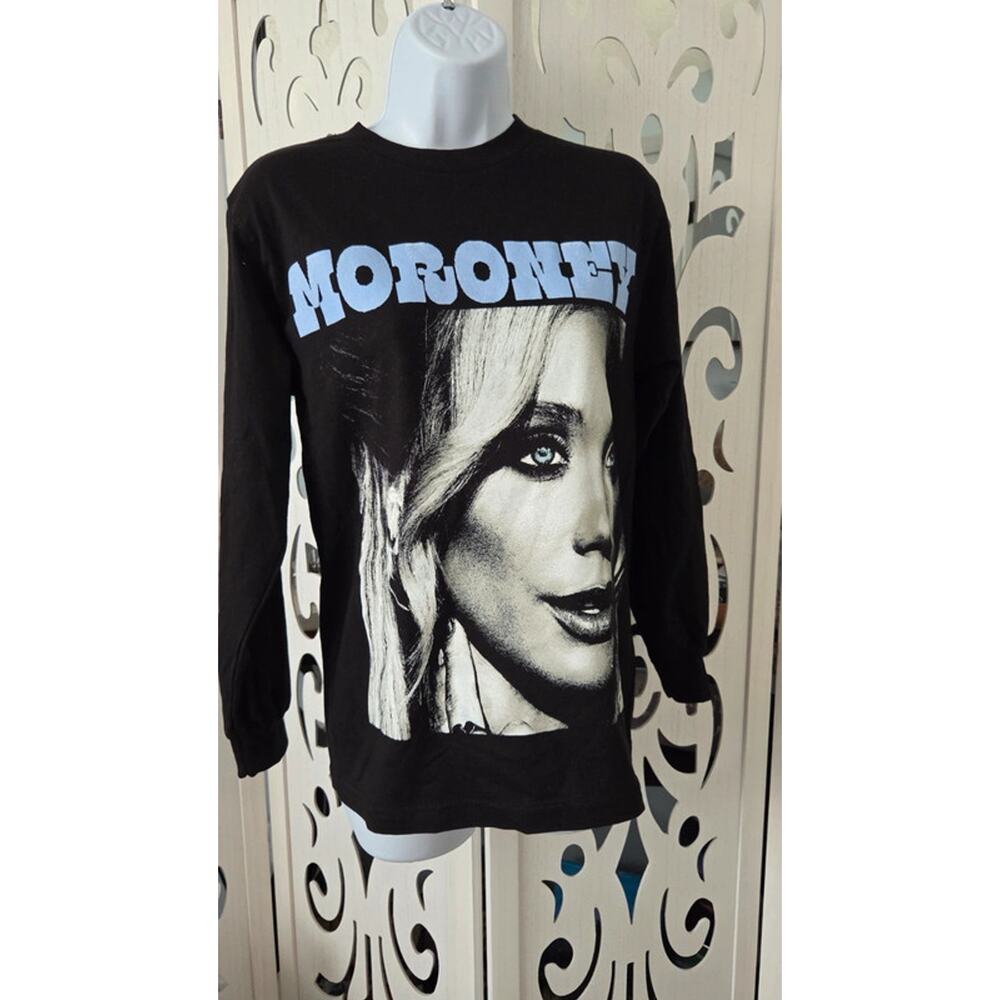 Megan Moroney Long Sleeve Graphic Tee Black Small Country Music Shirt nwot